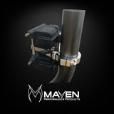 maven polished tube clamp coil mount