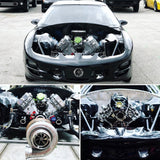 MID FRAME TURBO MOUNT