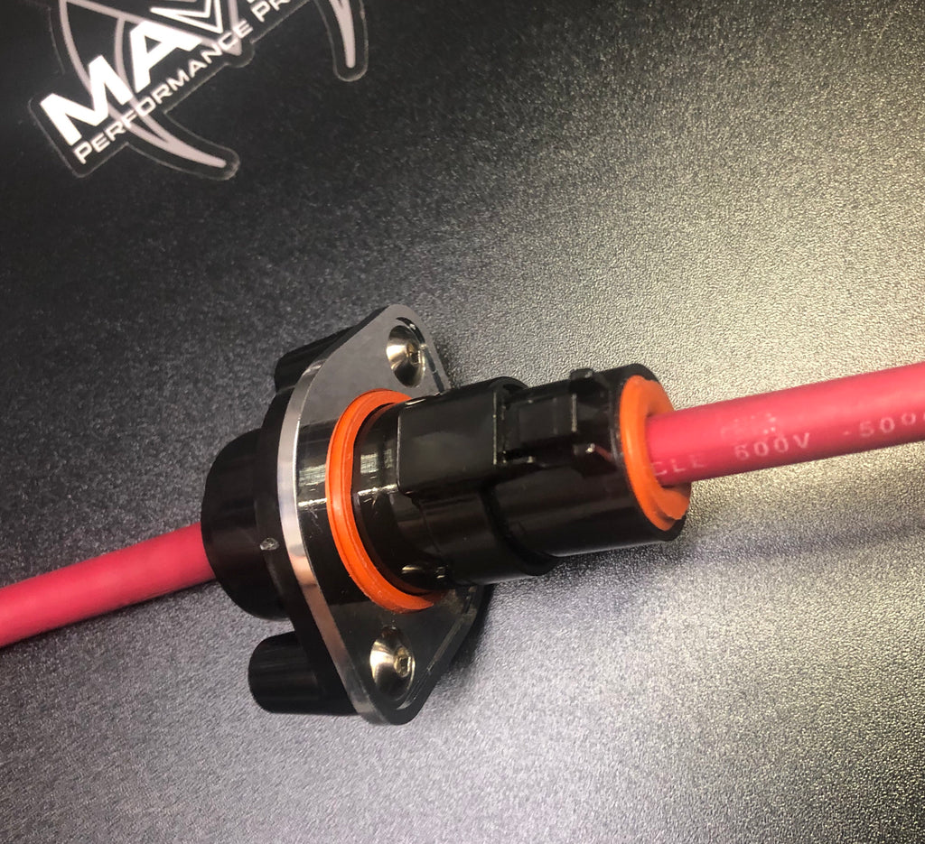 SINGLE 4 GA CONNECTOR BULKHEAD