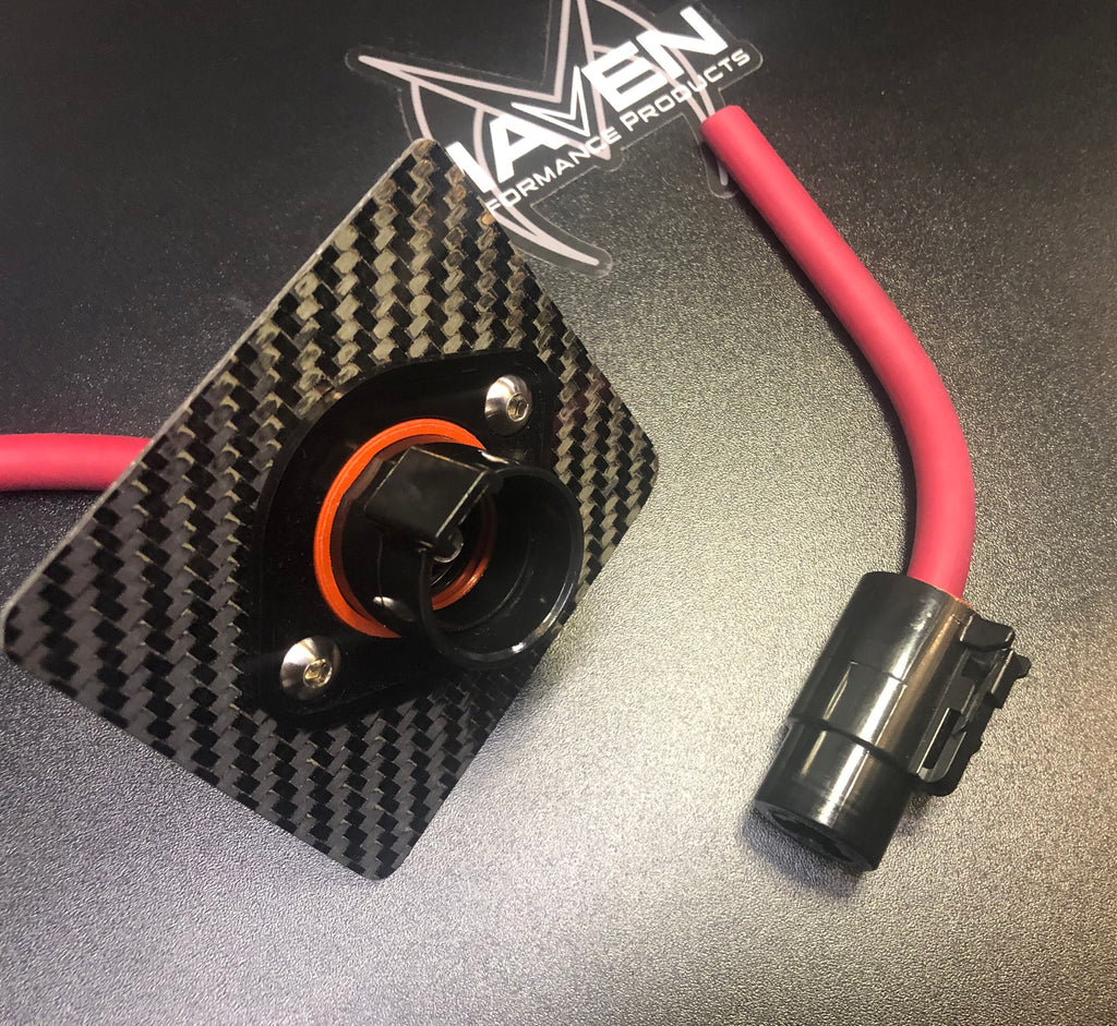 SINGLE 4 GA CONNECTOR BULKHEAD